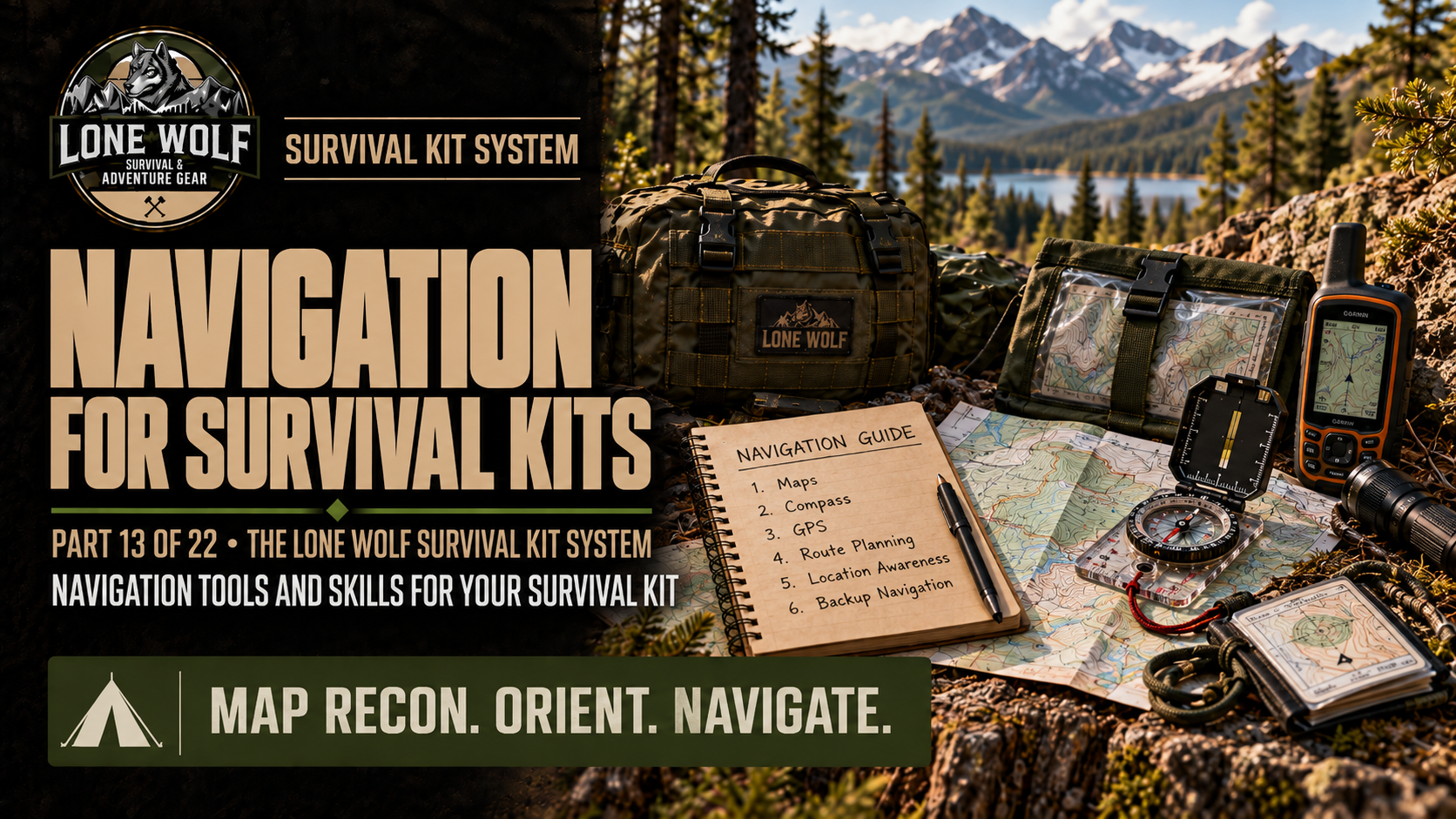 Navigation for Survival Kits - Building Navigation Capability for Your Survival Kit