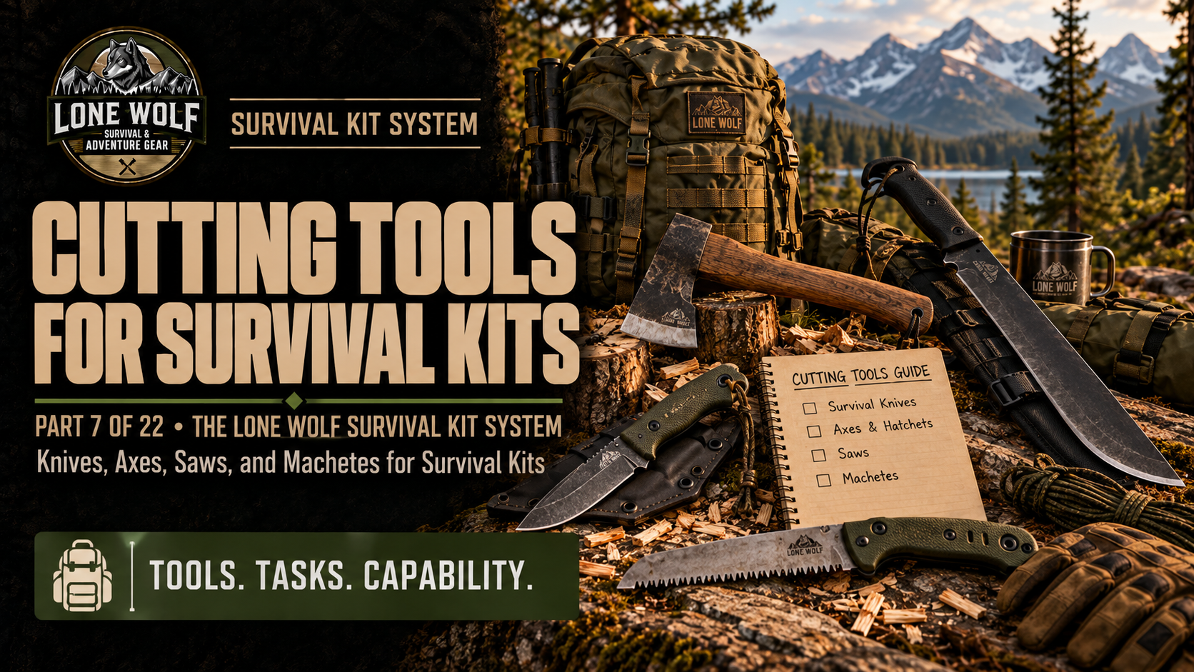 Cutting Tools for Survival Kits